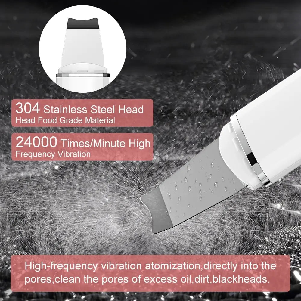 ANLAN Ultrasonic Ultraschallpeelinggerät Ionen Hautreiniger für Gesichtspflege Porenreiniger ANLAN Ultrasonic Ultraschallpeelinggerät Ionen Hautreiniger für Gesichtspflege Porenreiniger